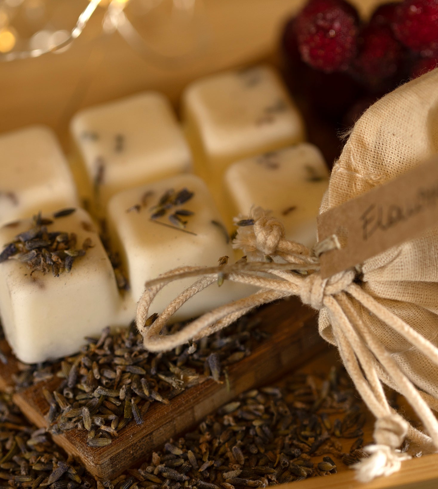 FLOWER Lavender scented wax