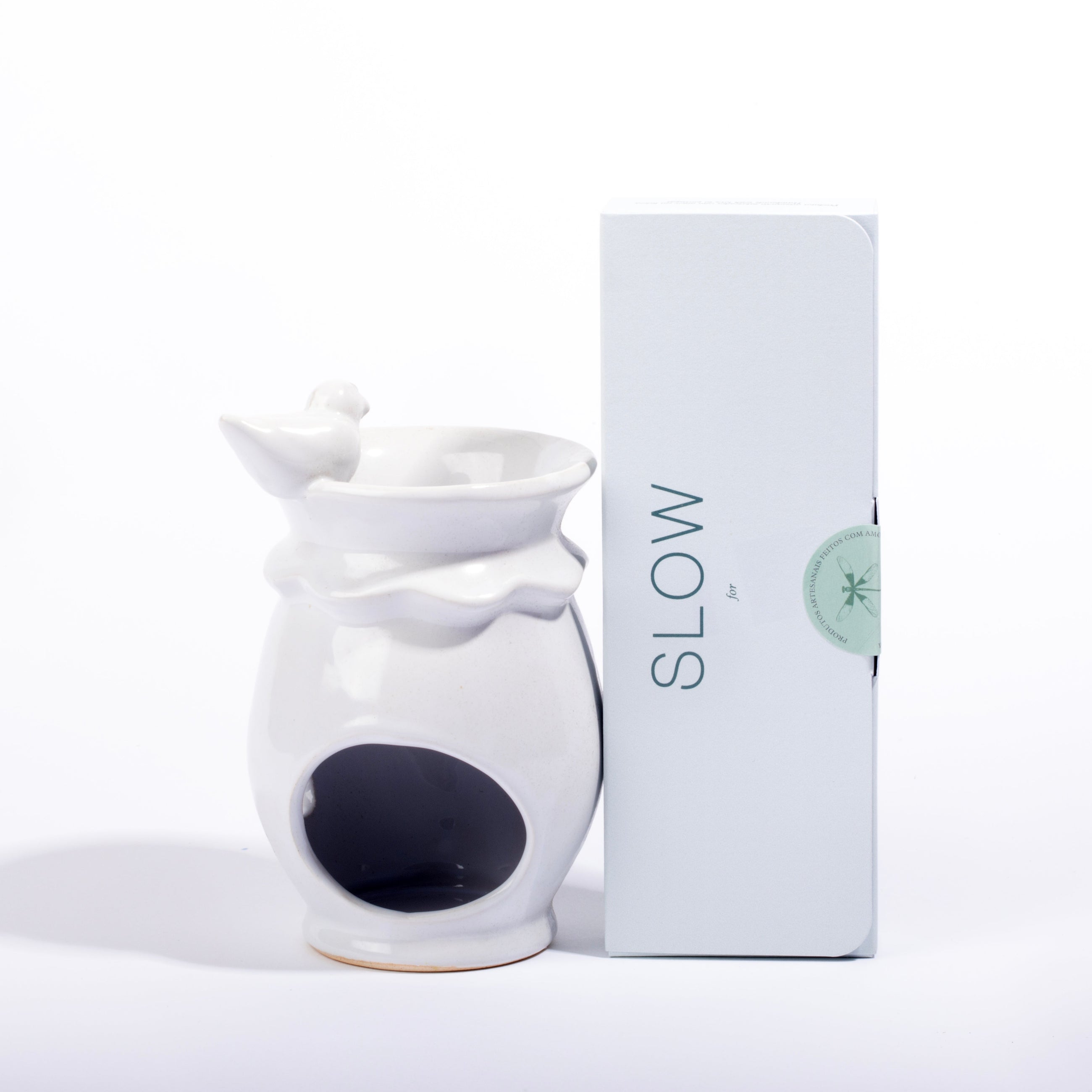 Fundidor de cera aromática Branco