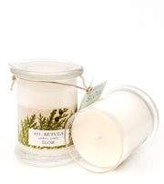Vela Status Betula - Couro e Cedro