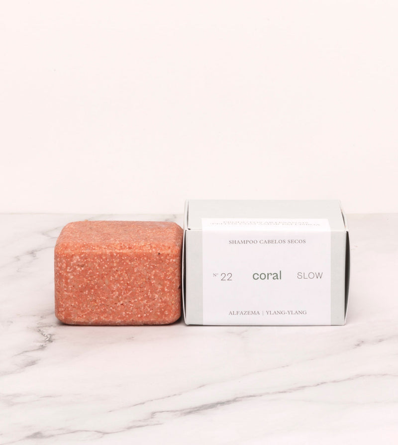 Shampoo Coral para Cabelo Seco - Lavanda e Ylang-Ylang