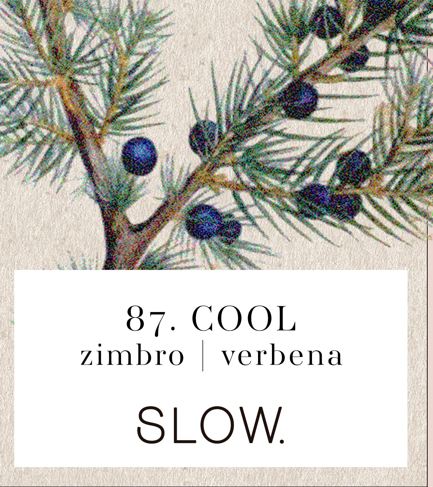 Vela Cool - Zimbro e Verbena