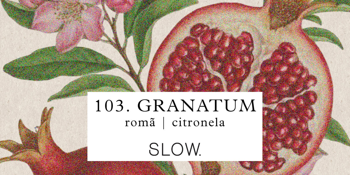 Etiqueta da vela Bomboniere Granatum 