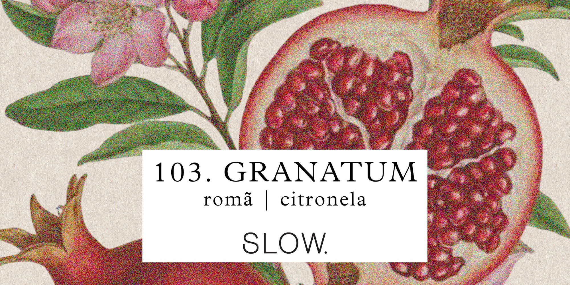 Vela Bomboniere Granatum - Romã e Citronela