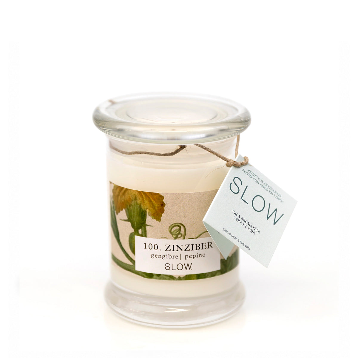 Vela Aromática Status de Gengibre e Pepino | SLOW
